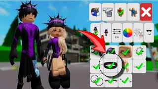 PEGUE AGORA 🔥 CÓDIGOS DAS MELHORES SKINS PARA CASAIS NO BROOKHAVEN PatyDraka e Cria [upl. by Justen981]