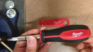 Milwaukee 11in1 Screwdriver first look [upl. by Borer]