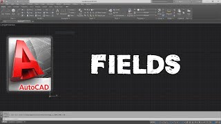 AutoCAD  Text Fields [upl. by Hutchings]