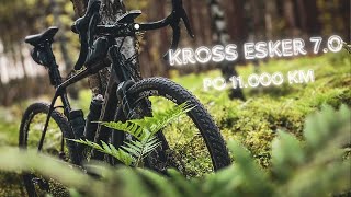 Kross Esker 70 po 11tys km  Co zmieniłem Co się popsuło Co myślę o tym rowerze [upl. by Dunson811]