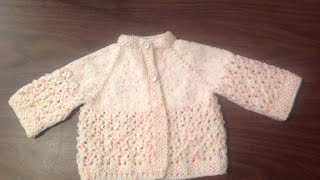 Lacey Baby Raglan Jacket how to by Stitch Niche [upl. by Notslah867]