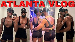 Atlanta Vacation Vlog Deviant Party  Lenox Mall Run  Brunch  Hanging With Dustin amp Rhobert [upl. by Sixla216]