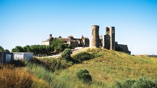 Exploring the Medieval Castle of Montemoronovo  Monfurado [upl. by Allayne]