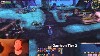 Alliance Garrison Tier Progression Warlords of Draenor [upl. by Hsot]