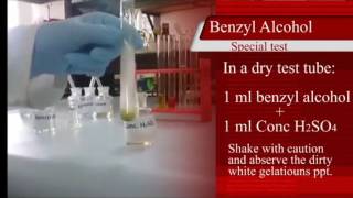 benzyl alcohol conc H2SO4 [upl. by Eberhart]