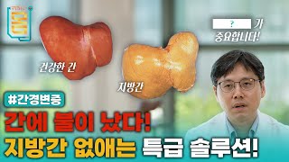 Full 간에 불이 났다 지방간 없애는 특급 솔루션 간경변증ㅣ귀하신 몸ㅣ79화 간이 굳기 전에 지방간 다이어트 [upl. by Mcginnis]