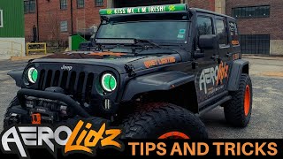 Useful Tips and Tricks for your Aerolidz Light Bar Cover [upl. by Einberger]