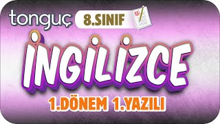 8Sınıf İngilizce 1Dönem 1Yazılıya Hazırlık 📝 2024 [upl. by Klepac]