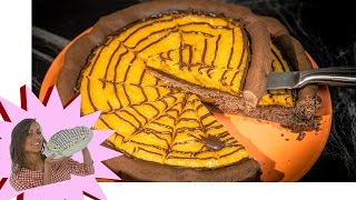 Crostata di Halloween  Zucca e Cioccolato [upl. by Archie]