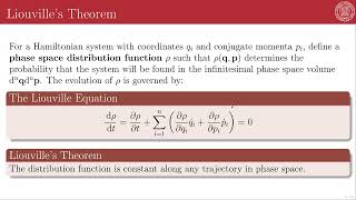 11  3  Numerical Integration of Hamiltonian Systems and Liouvilles Theorem [upl. by Gram420]