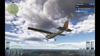 Microsoft Flight Simulator 2024 ALPHA  FERRY FLIGHT MISSION  GAMEPLAYWALKTHROUGH [upl. by Rosner]