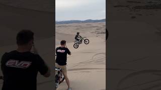 KX450 FLOATS Through The Dunes [upl. by Hammel414]