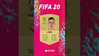 Andriy Lunin  FIFA Evolution FIFA 19  EAFC 24 [upl. by Iv608]