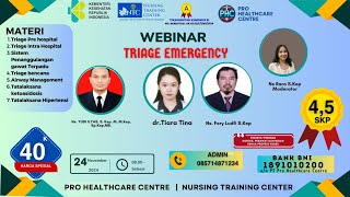 Webinar Triage Emergency [upl. by Lesslie914]