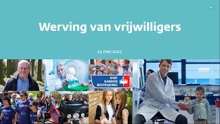 Webinar werven nieuwe vrijwilligers [upl. by Mag]