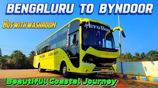 BUS WITH WASHROOM  BANGALORE TO BYNDOOR  AC SLEEPER BUS [upl. by Tamanaha]