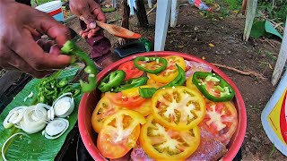 COMO PREPARAR UMA MOQUECA DE PEIXE NO IMPROVISO simples e rápido [upl. by Blakeley]