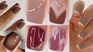 TOP 32 EASY FALL NAIL ART IDEAS 2024  huge fall nail art compilation fall nail colors [upl. by Atsev]