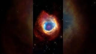 Helix Nebula  Hubble Telescope image of Helix Nebula  NGC 7293 Gods Eye Nebula  Space [upl. by Rotciv658]