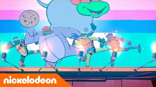 El Ascenso de las Tortugas Ninja  Batalla de baile  España  Nickelodeon en Español [upl. by Salsbury]