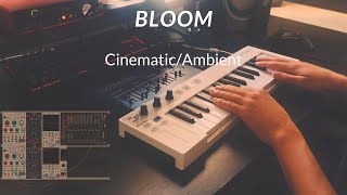 quotBloomquot  Cinematic Ambient  Dreadbox Nymphes  VCV Rack [upl. by Shetrit241]