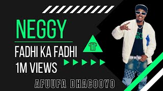 NEGGY FT SHARU FADI KA FADI OFFICIAL VIDEO 4K [upl. by Essirahc404]