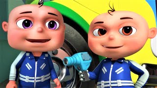 Zool Babies As Mechanics Episode  Zool Babies Series  Cartoon Animation For Kids [upl. by Neirol]