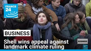 Shell wins appeal against landmark climate ruling • FRANCE 24 English [upl. by Marcille]