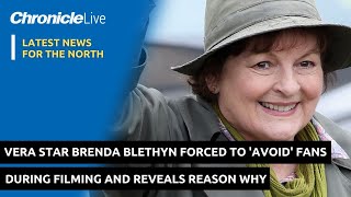 ITVs Vera star Brenda Blethyn forced to avoid fans during filming and reveals reason why [upl. by Lucinda]