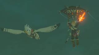 Vah Medoh and Windblight Ganon Boss The Legend of Zelda Breath of the Wild [upl. by Ellirehs]