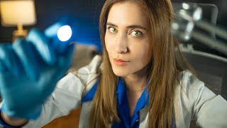 ASMR EXAMEN DE NERVIOS CRANEALES 👩🏻‍⚕️ Roleplay Médico Relajante 💤 en Español [upl. by Arzed782]