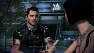 Mass Effect 3 Kaidan Romance 11 Romantic dinner out Faithful Shepard [upl. by Cirillo974]