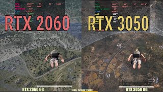 Rtx 3050 vs Rtx 2060 1080p gaming [upl. by Latsyek]