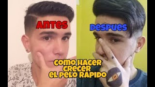 COMO HACER CRECER CABELLO RAPIDO HOMBRES CON UN HUEVO en 1 semana [upl. by Airotciv]