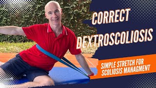 Reverse C scoliosis correction exercises thoracic and lumbar [upl. by Adall666]