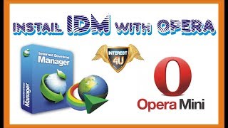 How To Install IDM Extension On Opera Browser Full Details [upl. by Oona]