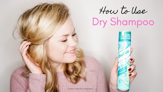 Batiste Dry Shampoo  Tips and Tricks for Amazing Results [upl. by Anoj]