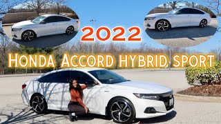 NEW CAR TOUR 2022 HONDA ACCORD HYBRID SPORT [upl. by Anisamot]