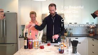 Making Negronis with Erik Eastman and Emily Vikre [upl. by Yrhcaz]