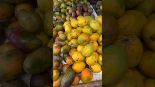 Walking through the fruits and vegetable section of Castries Central Market in Saint Lucia 😋 [upl. by Ahsilem839]