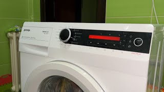 Gorenje SensoCare W7723I  Gashes Glass In Service Cycle [upl. by Tomchay633]