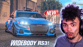 GTA 5 Online  NEW Obey Tailgater S CUSTOMIZATION Audi RS3 [upl. by Brooks]