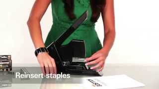 Bostitch® EZ Squeeze™ 130 Sheet Stapler B8130 [upl. by Annael]