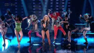 Miley Cyrus  Cant Be Tamed LIVE Britains got Talent HD [upl. by Vihs]