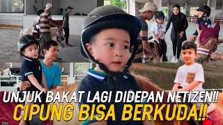 AKHIRNYA CIPUNG BERKUDA PAKE KUDA PONI WARISAN DARI RAFATHAR UKKASYA NGAJARIN CIPUNG BERKUDA [upl. by Paske829]