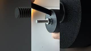 3D printed sanding spindle for drill Filament esun3D PETG Solid Black bambulab p1s [upl. by Adalai]