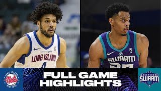 Greensboro Swarm vs Long Island Nets  Game Highlights [upl. by Ahsai]