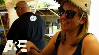 Storage Wars Jarrod and Brandi Visit the Cabazon Dinosaurs Season 8 Episode 2  AampE [upl. by Bastien]