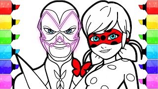 Miraculous Ladybug Coloring Pages  How to Draw and Color Ladybug season 2 Coloring Book [upl. by Ivanna]