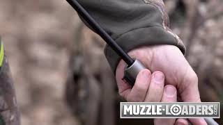 Removing Stuck Patches or Bullets from a Muzzleloader  MuzzleLoaderscom [upl. by Amorita]